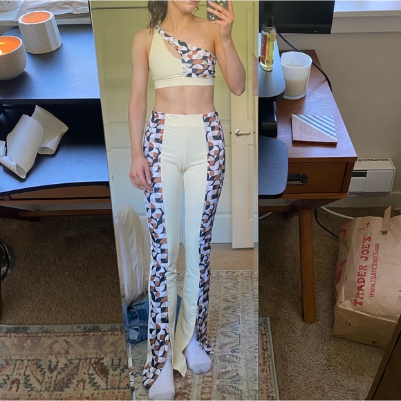Free People Pants - Free people Movement x Onzie Sutra Bra + Mini Bell two piece Set Size S/M